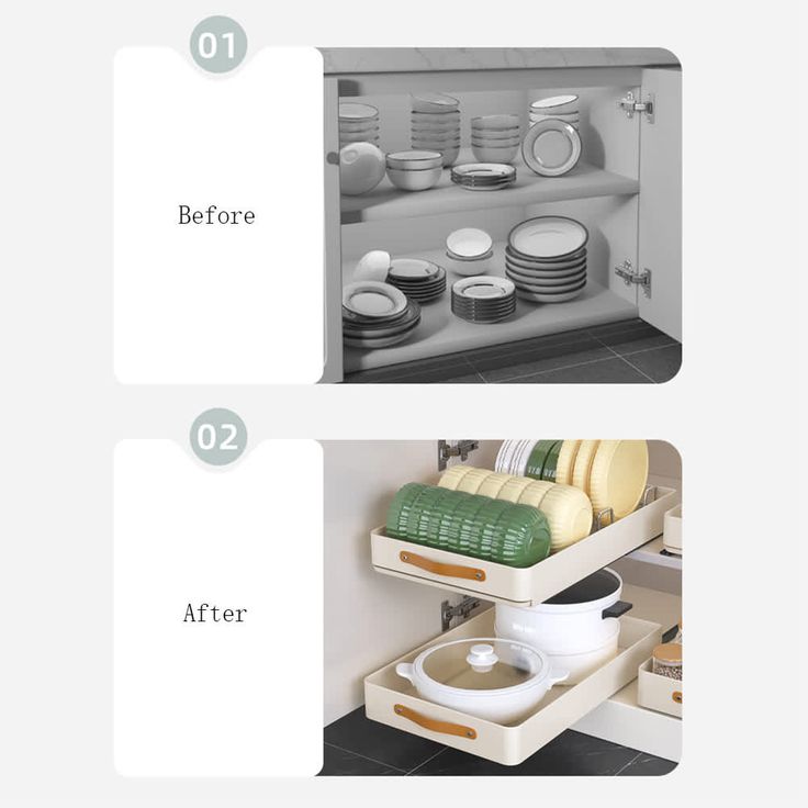 Pull-Out Drawer Tray System