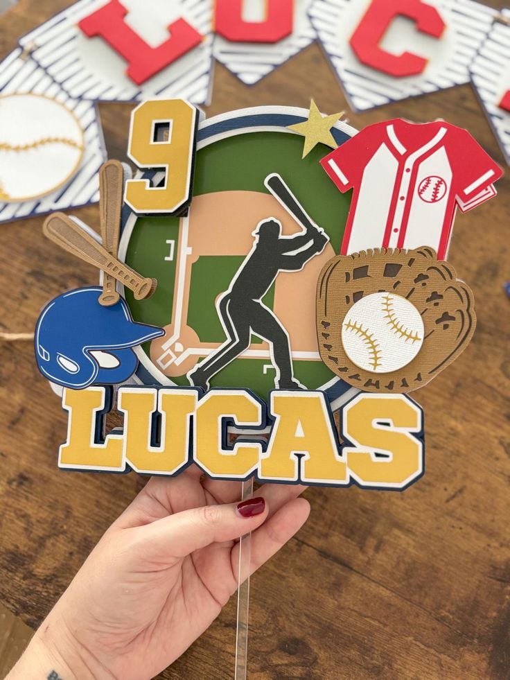 Rookie of the Year Cake Topper Ideas