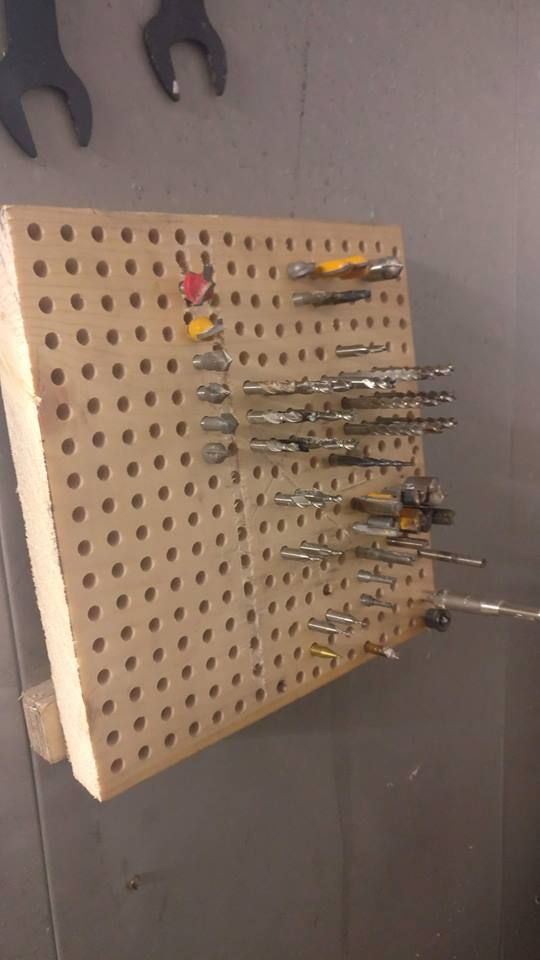 Repurpose Ruler As Drill Bit Holder