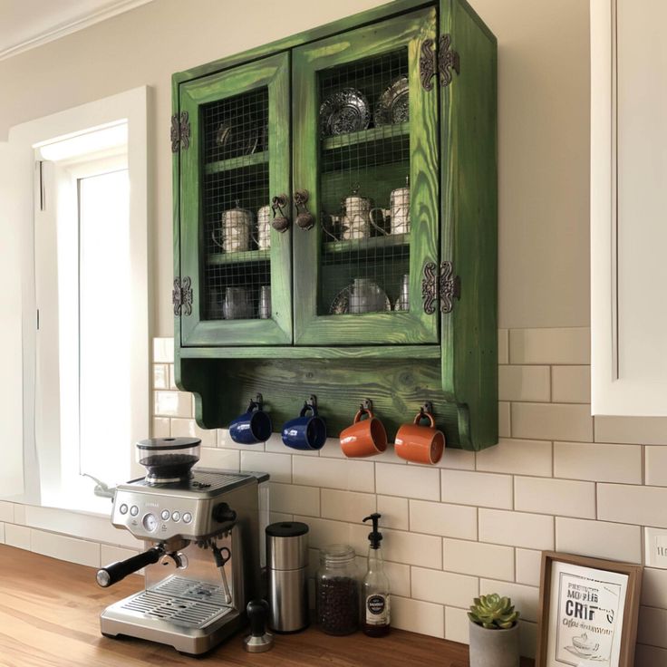 Mounted Mug Hooks for Cabinets