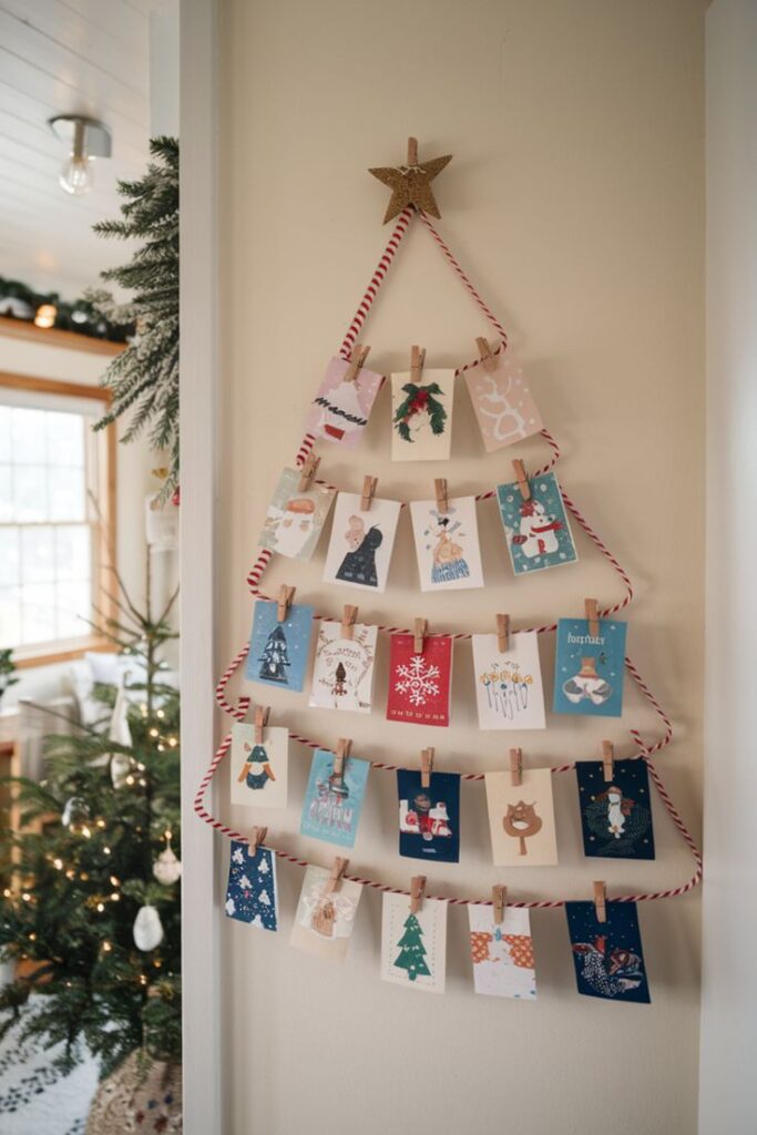Christmas Card / Photo Display Trees