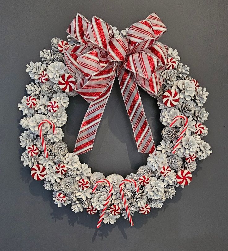 Candy Cane / Peppermint Wreath