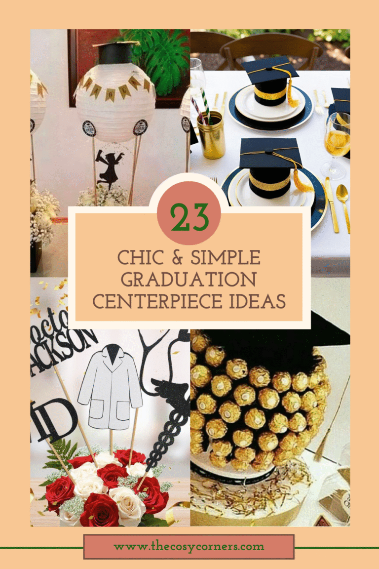 graduation table centerpiece