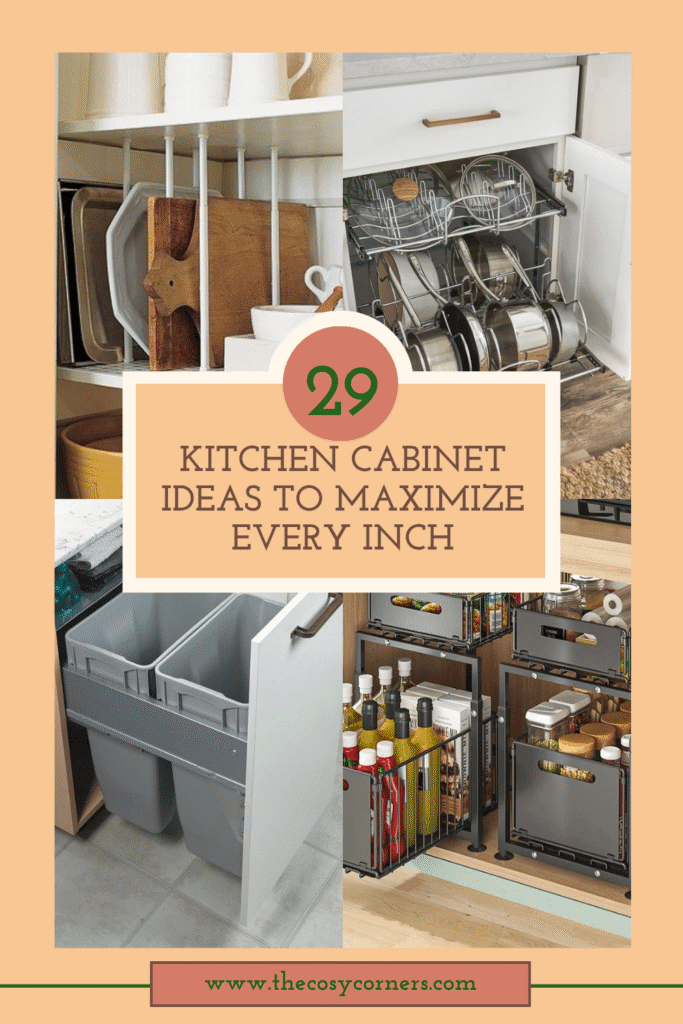 29 Kitchen Cabinet Ideas to Maximize Every Inch
