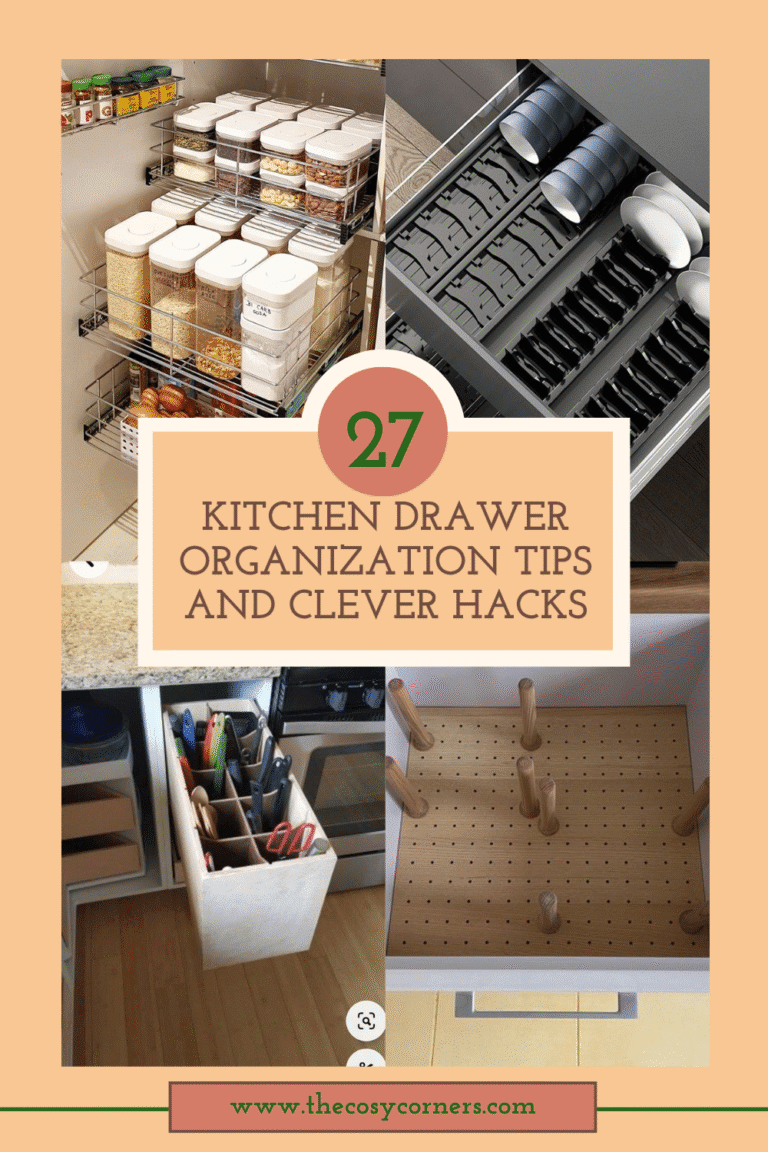 kichen drawer organization ideas