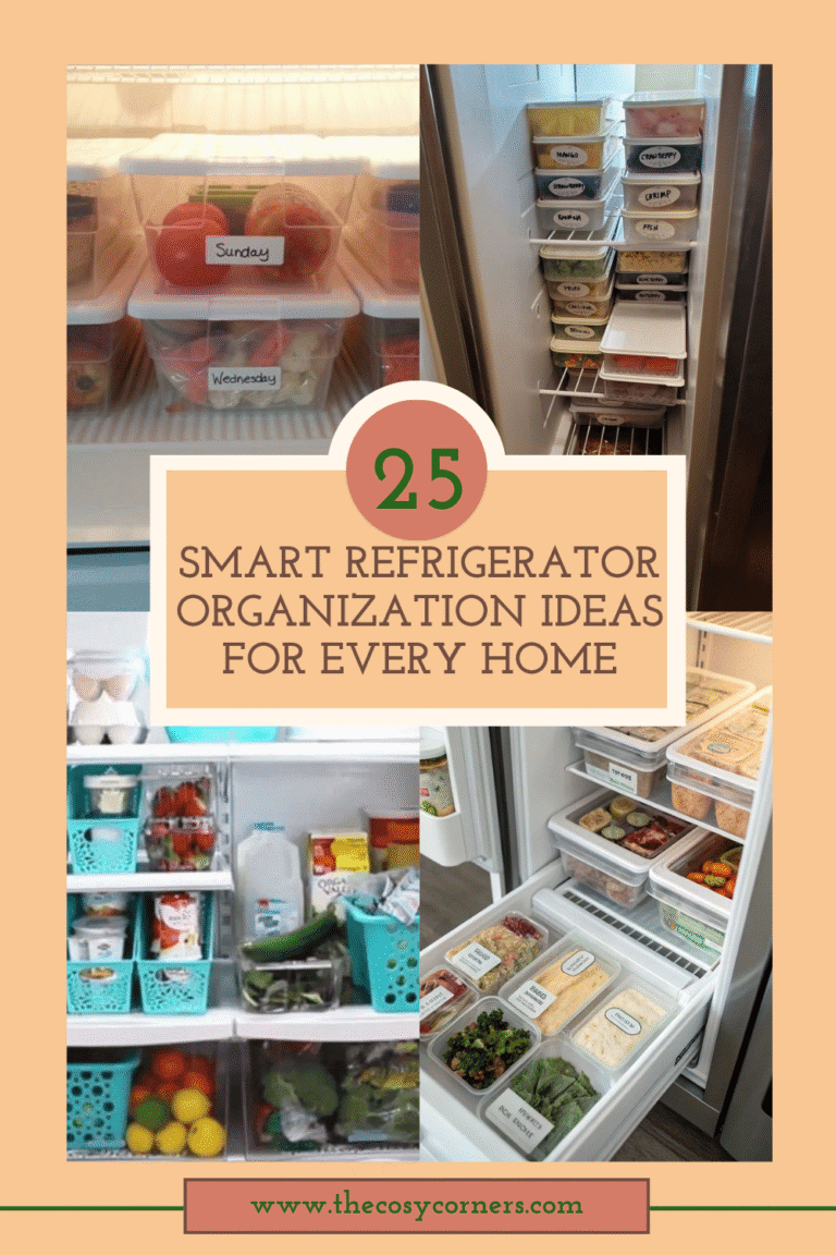 refrigerator organization ideas