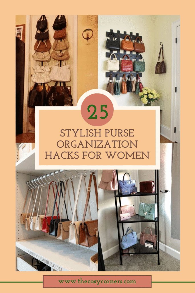 25 Stylish Purse Organization Hacks for Women