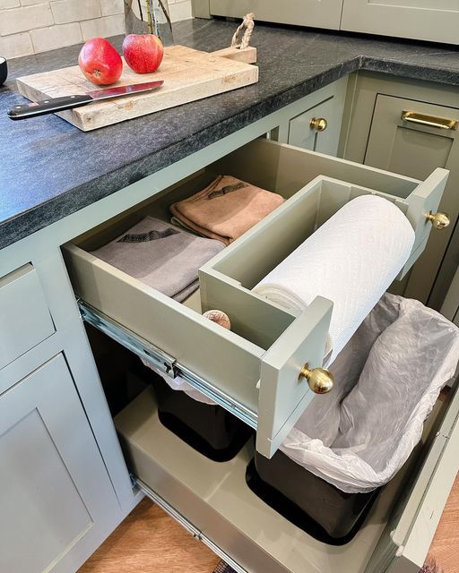 Drawer For Kitchen Towels