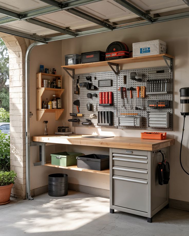 Use a Rack to Keep Entry Clear