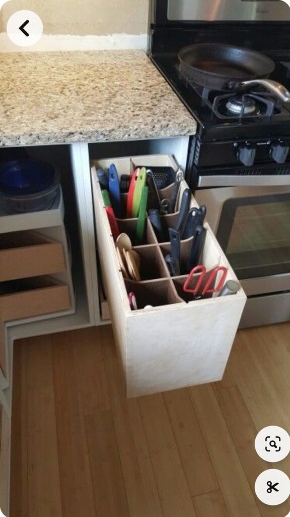 Shallow Drawer Silverware Insert