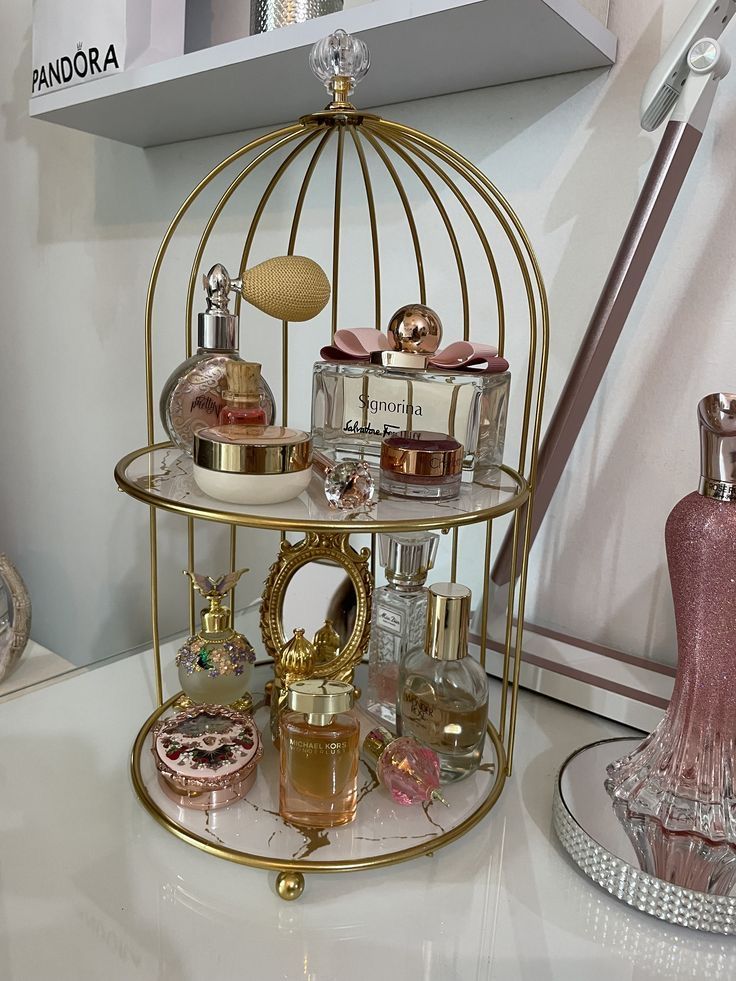 Cage Organizer For Perfume