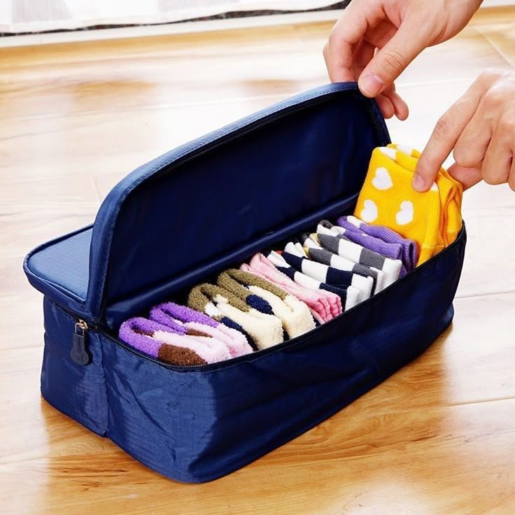 Use Shoe Space for Socks