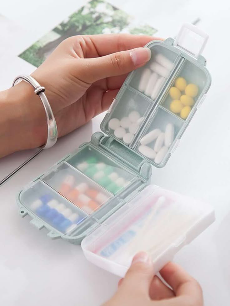 Use Pill Organizer Box