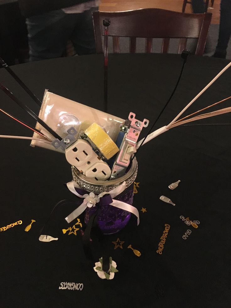 Engineering Themed Graduation Centerpieces