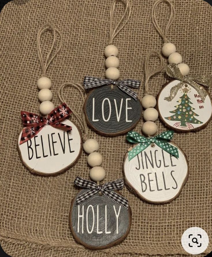 Button & Burlap Wreaths