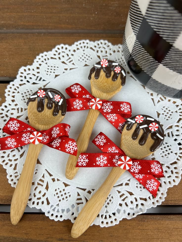 Miniature Hot Cocoa Spoons