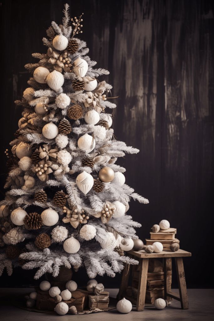 Rustic White Christmas Vibes