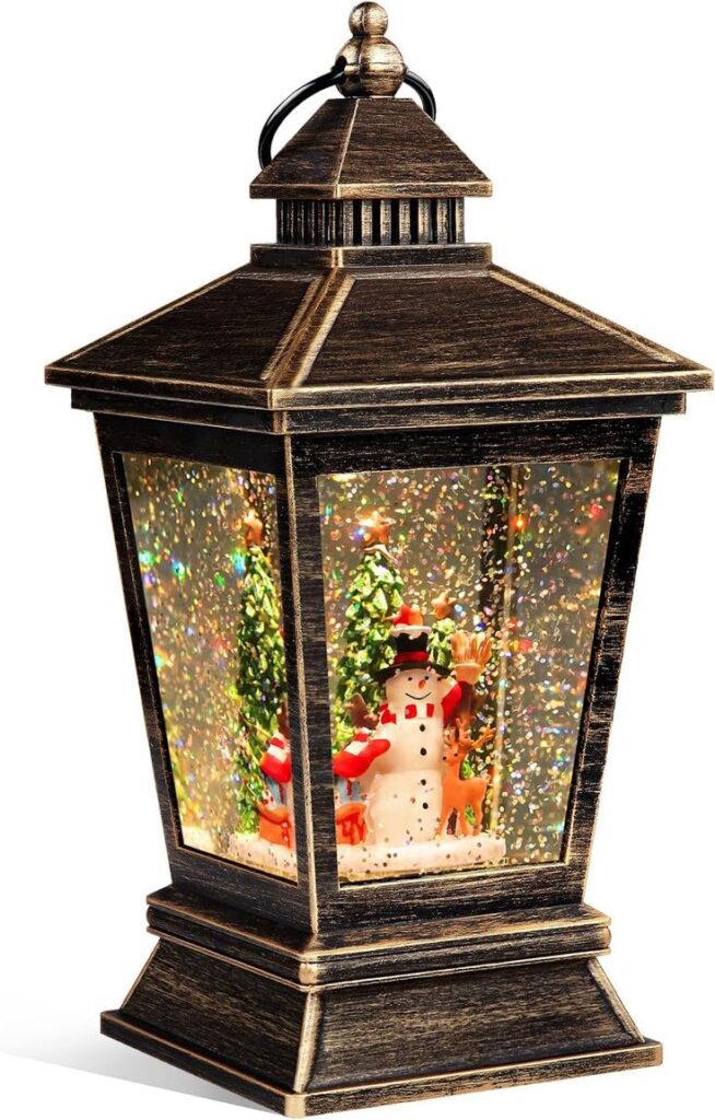 Frosted Glass LED Lantern