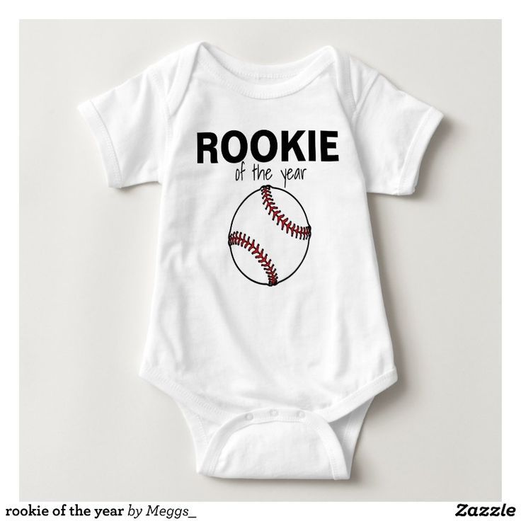 Rookie of the Year Personalized Onesie