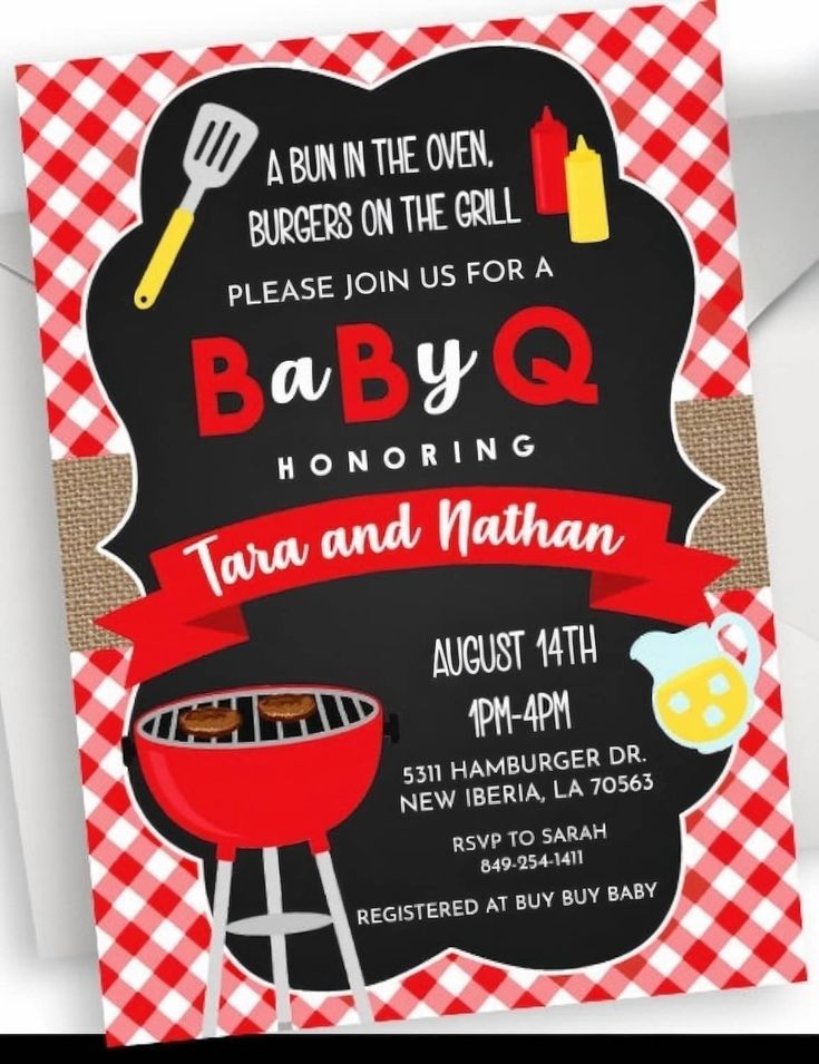 20 DIY BBQ Baby Shower Ideas For A Memorable “Baby-Q”