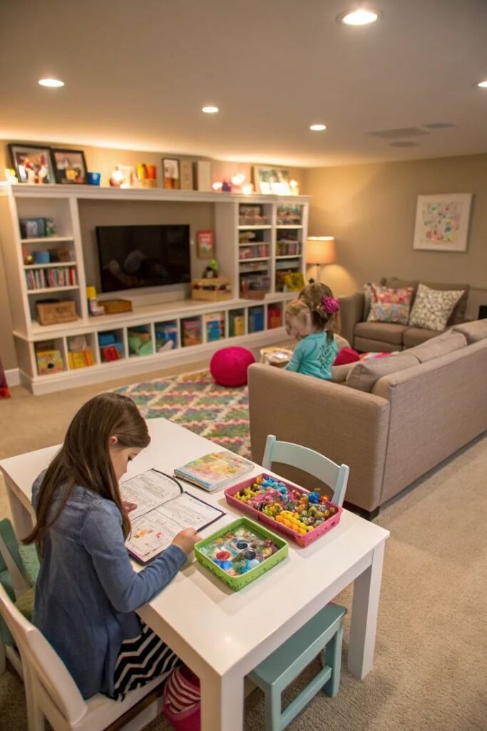 Neutral Tones + Pop Color