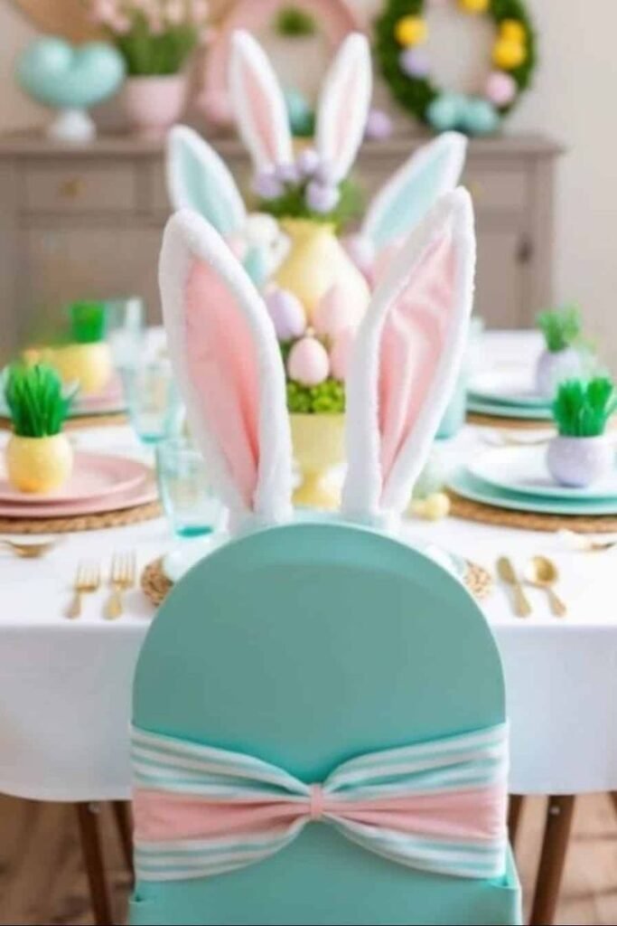 Bunny Ear Chair Cover
