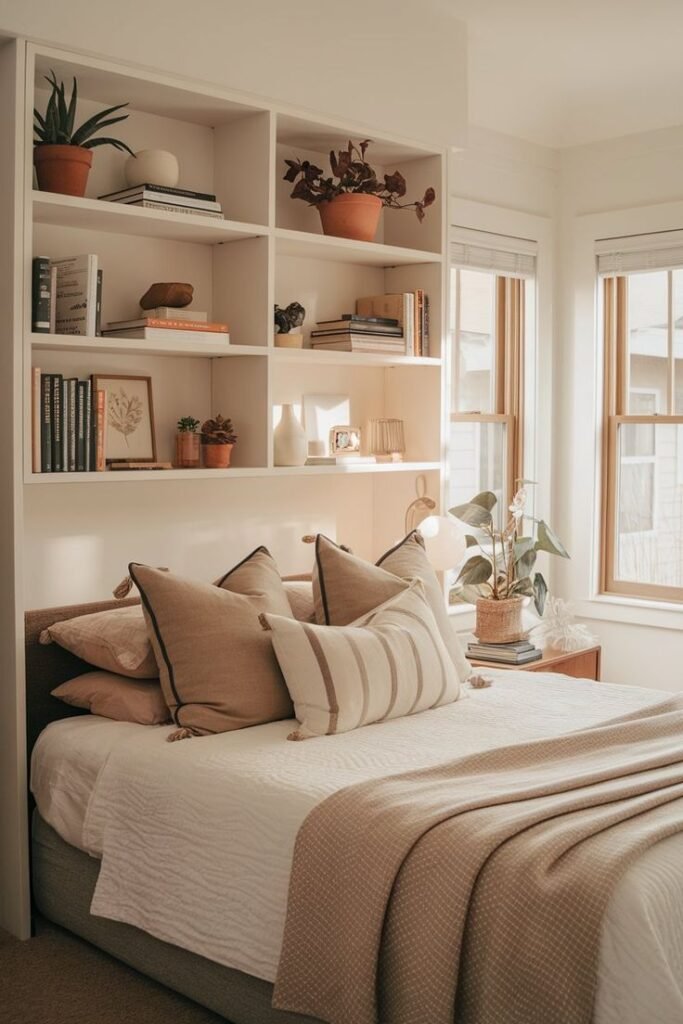 Storage Cabinets Over The Bed