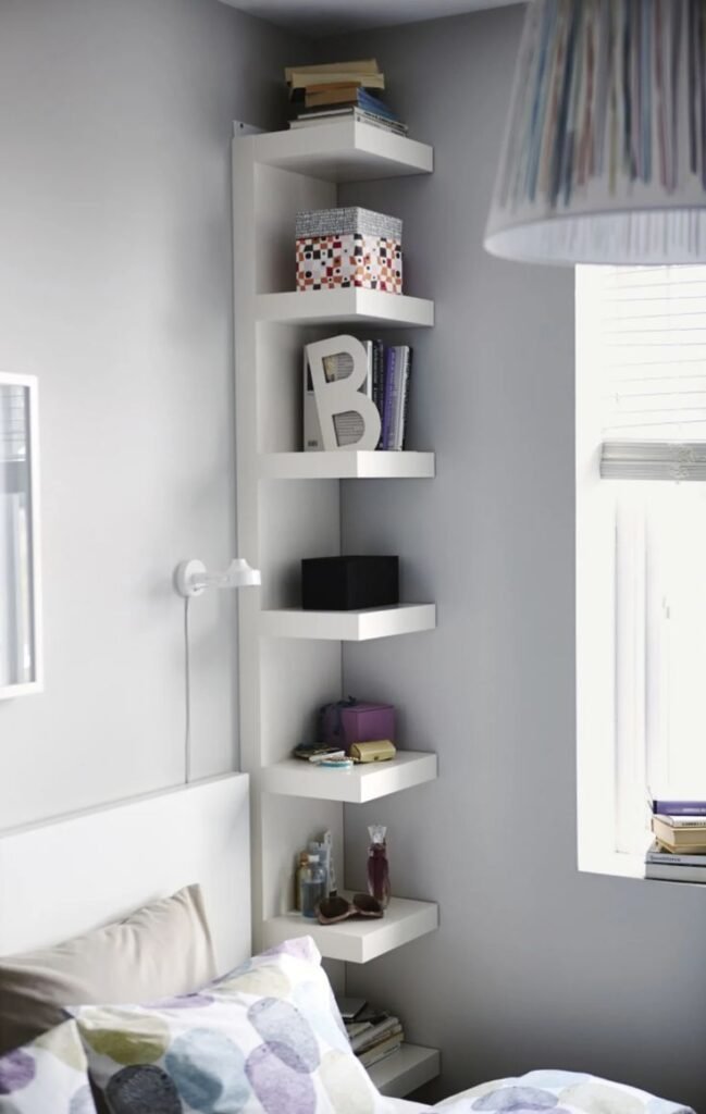 Long Side Shelves For Storage