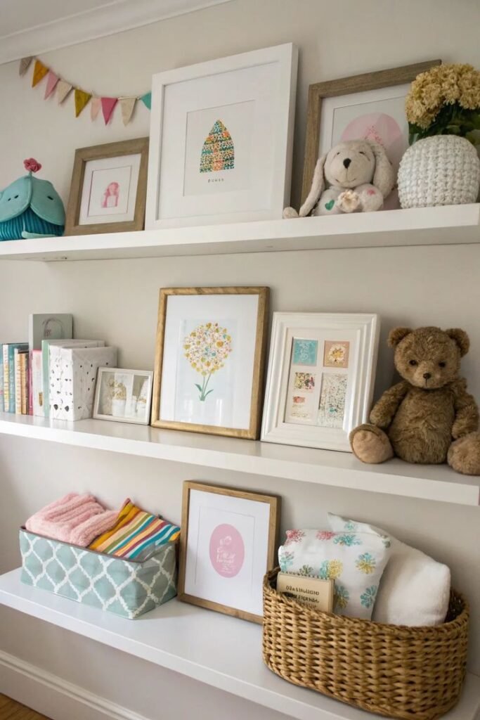 Baby Keepsake Display Shelf
