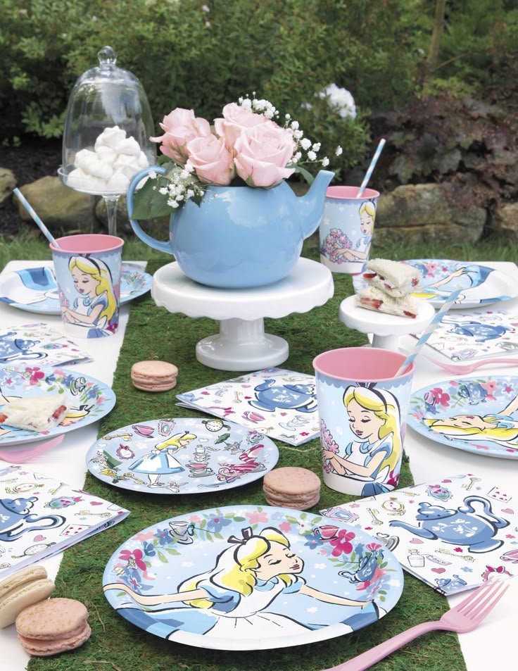 alice in wonderland tea party