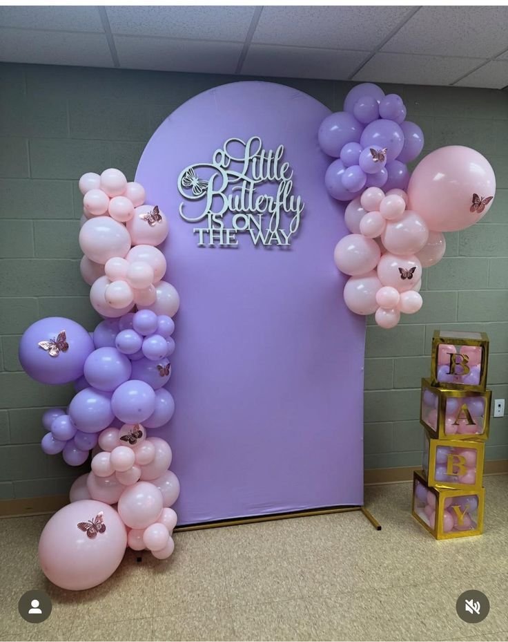 Butterfly Wings Backdrop for Guests