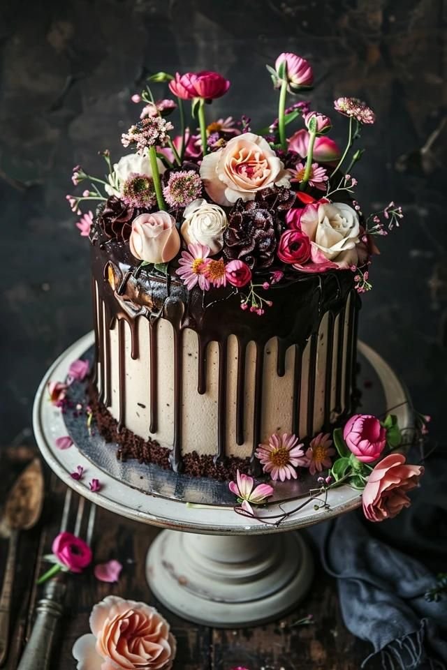 Floral Buttercream Cake Style
