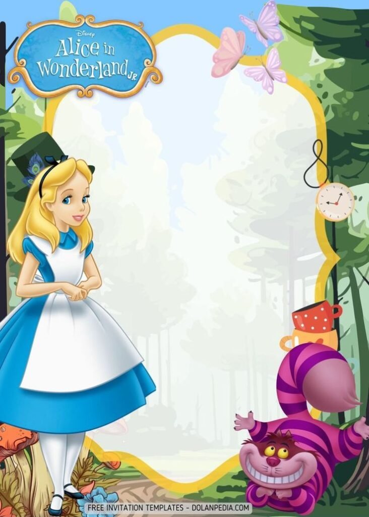 Creative Wonderland Invitations