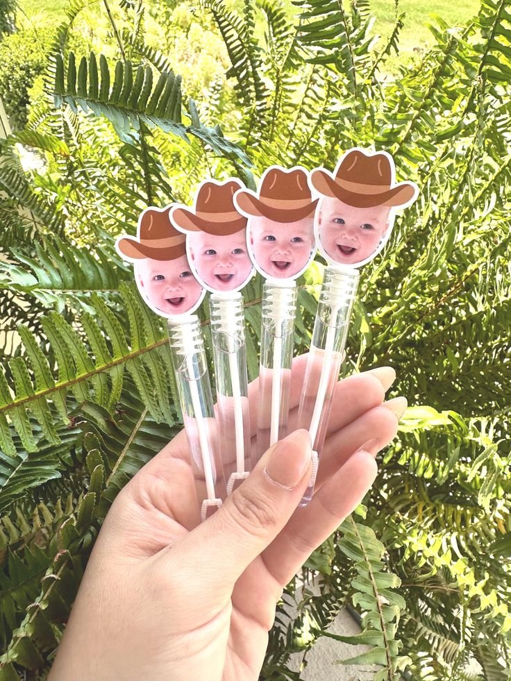 Mini Cowboy Hat Bubble Favors
