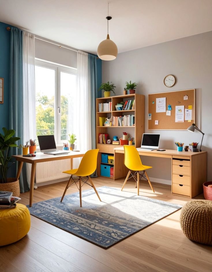 Window Seat + Homework Nook