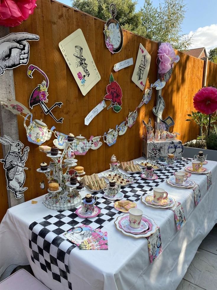 Whimsical Tea Party Décor