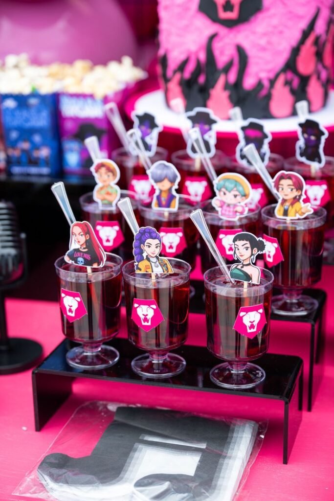 K-Pop Purple Drink Station
