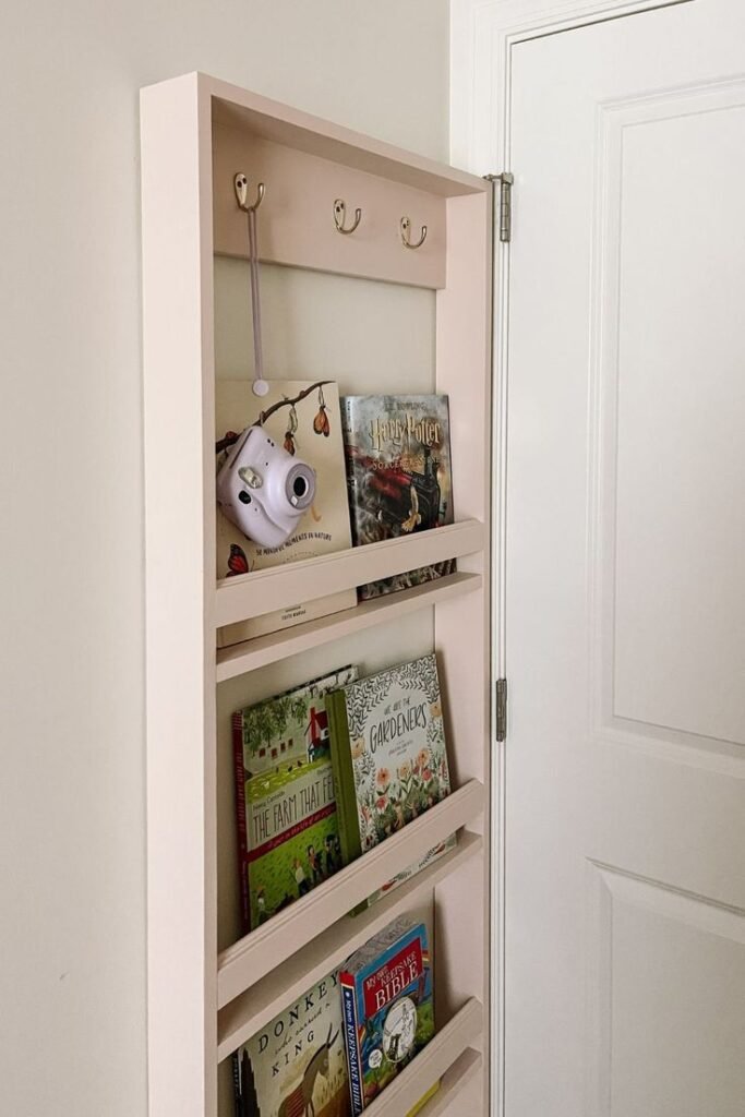 Slim Shelf Behind The Door