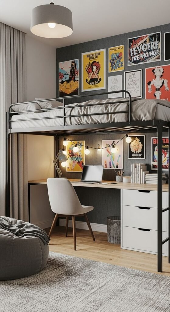Open Loft Style Teen Space