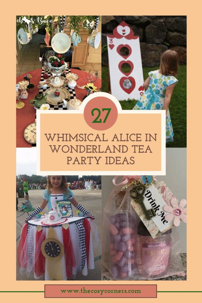 27 Whimsical Alice in Wonderland Tea Party Ideas