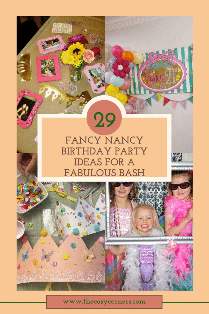29 Fancy Nancy Birthday Party Ideas for a Fabulous Bash