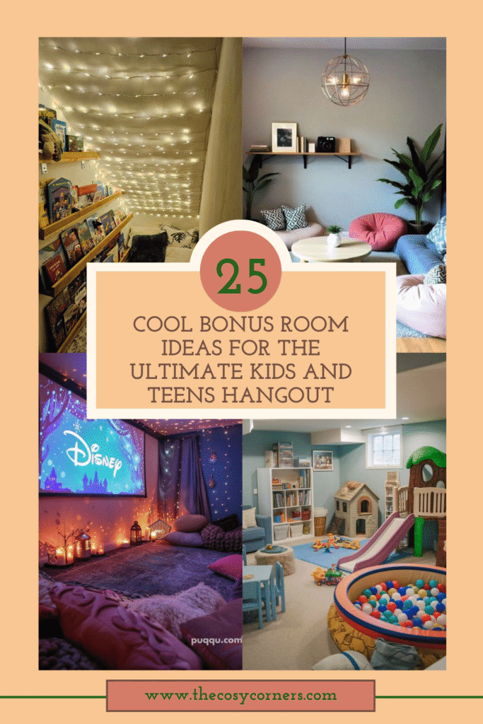Cool Bonus Room Ideas for the Ultimate Kids and Teens Hangout