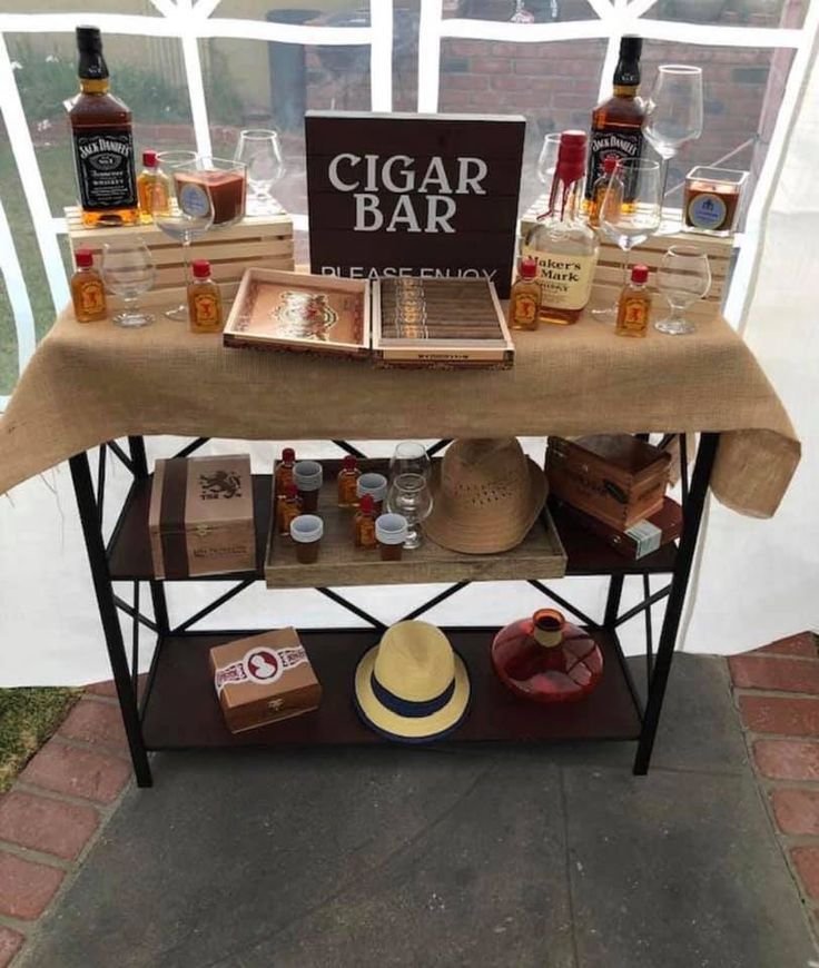 Whiskey and Cigar Night