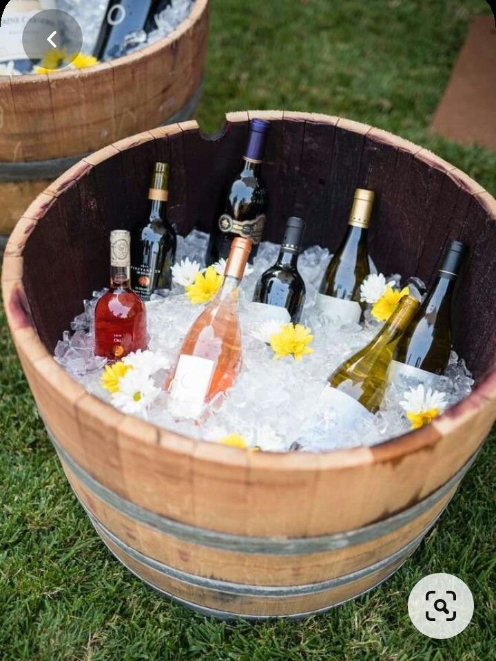 Backyard Drink Setup