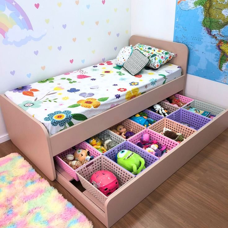Under Bed Drawer For Storage