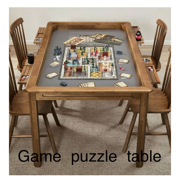 Wall-Bed + Game Table Combo