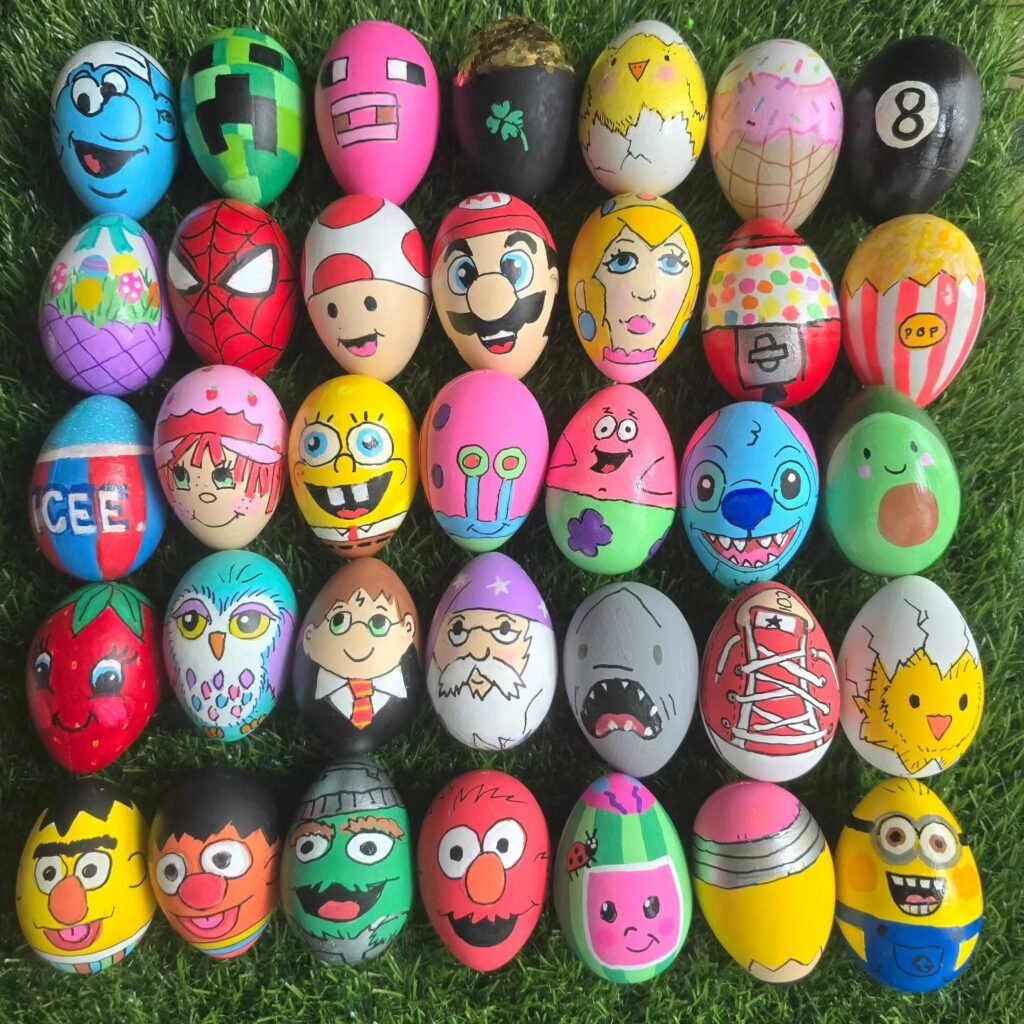 Creative Easter Egg Painting