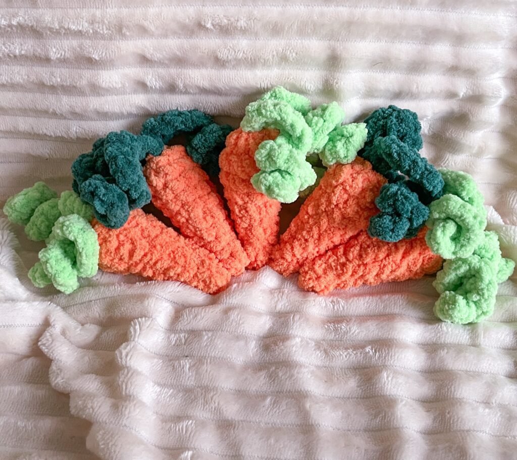 Clothespin Carrot Decoration