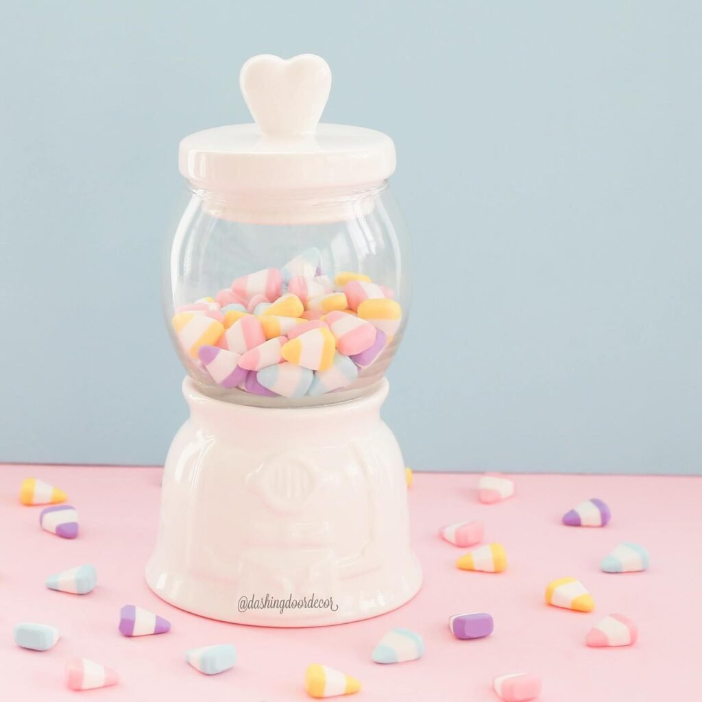 Easter Gumball Candy Jars