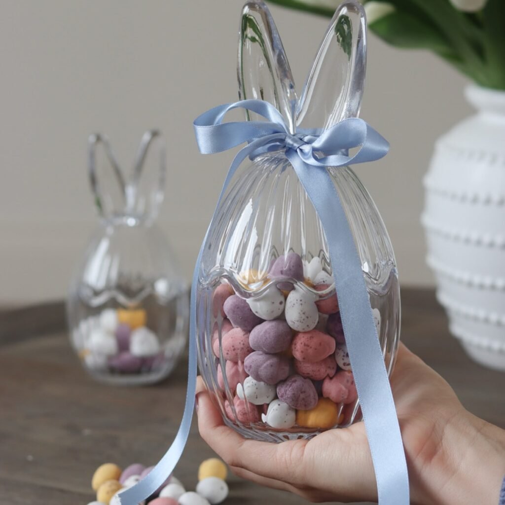 Bunny Mason Jar Decor